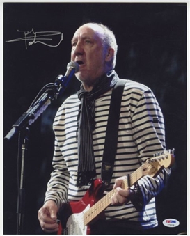 Peter Townshend Signed 11x14 Photo